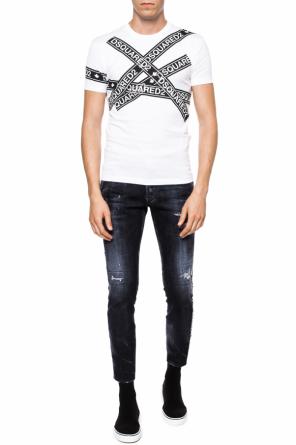 'skater jean' jeans with logo, zdjęcie 2 'skater jean' jeans with logo od Dsquared2